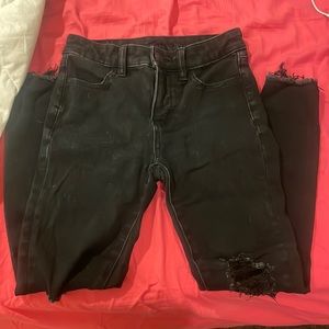 Black skinny jeans